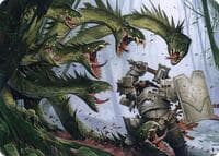 Lair of the Hydra Art Card