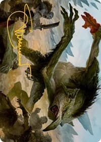 Troll Art Card (Gold-Stamped Signature)