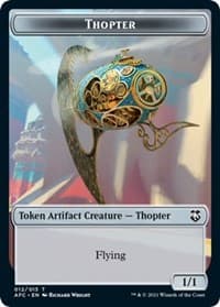 Thopter // Treasure Double-Sided Token