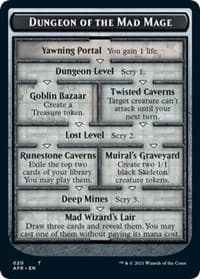 Dungeon of the Mad Mage // Lost Mine of Phandelver Double-Sided Token