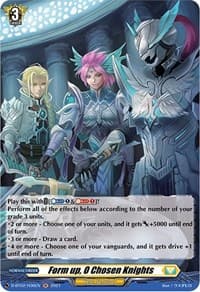 Form up, O Chosen Knights (Holo)