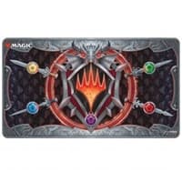 Adventures in the Forgotten Realms Stylized Planeswalker Symbol Stitched Playmat for Magic: The Gathering