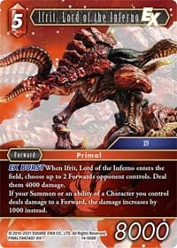 Ifrit, Lord of the Inferno EX