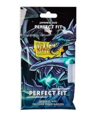 Dragon Shield Japanese Size Perfect Fit Inner Sleeves - Clear (100-Pack)