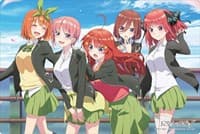 Bushiroad Rubber Mat Collection V2 Vol.34: The Quintessential Quintuplets - Key Visual