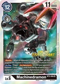 Machinedramon - BT2-066 (2021 Championship Online Regional) [Online Participant]