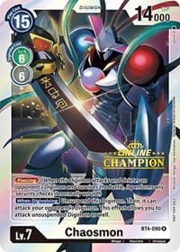 Chaosmon - BT4-090 (2021 Championship Online Regional) [Online Champion]