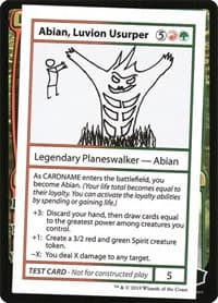 Abian, Luvion Usurper (No PW Symbol)