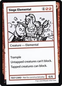 Siege Elemental (No PW Symbol)