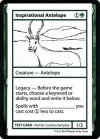 Inspirational Antelope (No PW Symbol)