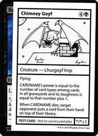 Chimney Goyf (No PW Symbol)