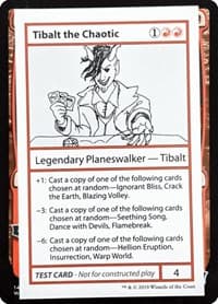 Tibalt the Chaotic (No PW Symbol)