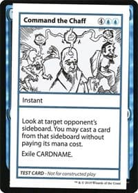 Command the Chaff (No PW Symbol)