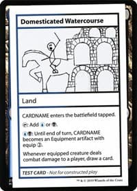 Domesticated Watercourse (No PW Symbol)