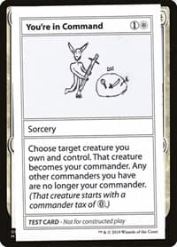 You're In Command (No PW Symbol)