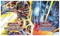 Yu-Gi-Oh! Egyptian God Decks Launch Event Game Mat - Slifer the Sky Dragon and Obelisk the Tormentor