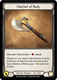 Hatchet of Body - LGS049