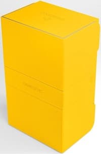 GameGenic Stronghold Deck Box - Yellow (Holds 200+)