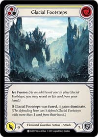 Glacial Footsteps (Yellow)