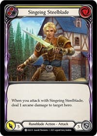 Singeing Steelblade (Yellow)