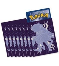 Pokemon TCG: Chilling Reign Pokemon Center Elite Trainer Box Card Sleeves - Shadow Rider Calyrex (65 Pack)