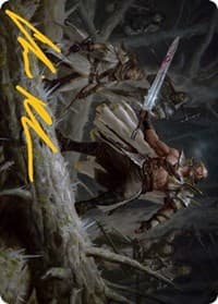 Tovolar, Dire Overlord Art Card (05/81) (Gold-Stamped Signature)