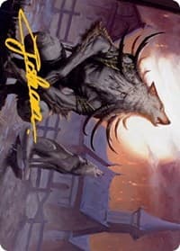 Lord of the Ulvenwald Art Card (Gold-Stamped Signature)