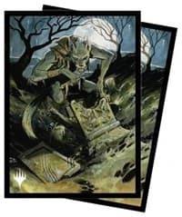 Innistrad: Midnight Hunt Graveyard Glutton (V3) Standard Deck Protector sleeves for Magic (100-Pack)