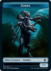Zombie (004) // Zombie (005) Double-Sided Token