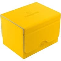 GameGenic Sidekick Deck Box - Yellow (Holds 100+)