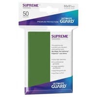 Gloss Sleeve - Supreme UX Sleeves Green (50-Pack)