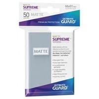 Matte Sleeve - Supreme UX Sleeves Clear (50-Pack)