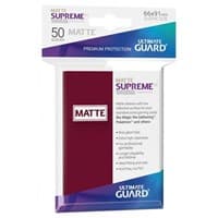 Matte Sleeve - Supreme UX Sleeves Bordeaux (50-Pack)