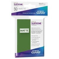 Matte Sleeve - Supreme UX Sleeves Green (50-Pack)