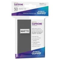 Matte Sleeve - Supreme UX Sleeves Grey (50-Pack)