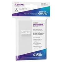 Matte Sleeve - Supreme UX Sleeves White (50-Pack)