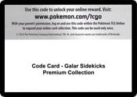 Code Card - Galar Sidekicks Premium Collection