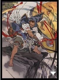 Magic: The Gathering Player's Card Sleeve - Mystical Archives JP Art - Teferi's Protection (80-Pack)