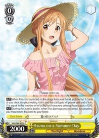 Asuna on a Summer Day