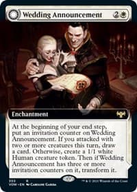 Wedding Announcement (Extended Art)