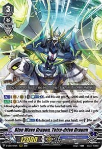 Blue Wave Dragon, Tetra-drive Dragon