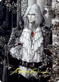 Sorin the Mirthless (2/81) Art Card (Gold-Stamped Signature)