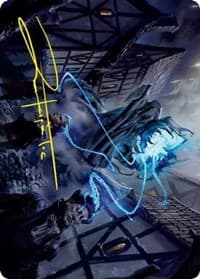 Dreamshackle Geist Art Card (Gold-Stamped Signature)