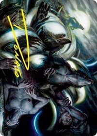 Lunar Rejection Art Card (Gold-Stamped Signature)