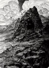 Mountain Art Card