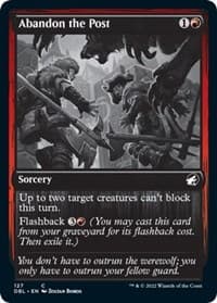 Abandon the Post