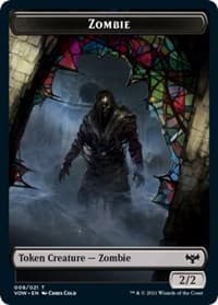 Zombie (008) // Treasure Double-Sided Token