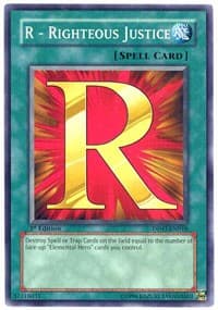 R - Righteous Justice