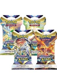 Brilliant Stars Sleeved Booster Pack Art Bundle [Set of 4]