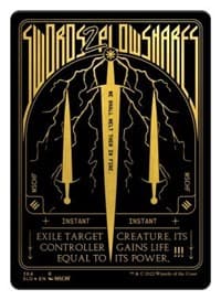 Swords to Plowshares (Foil Etched) (Gold)